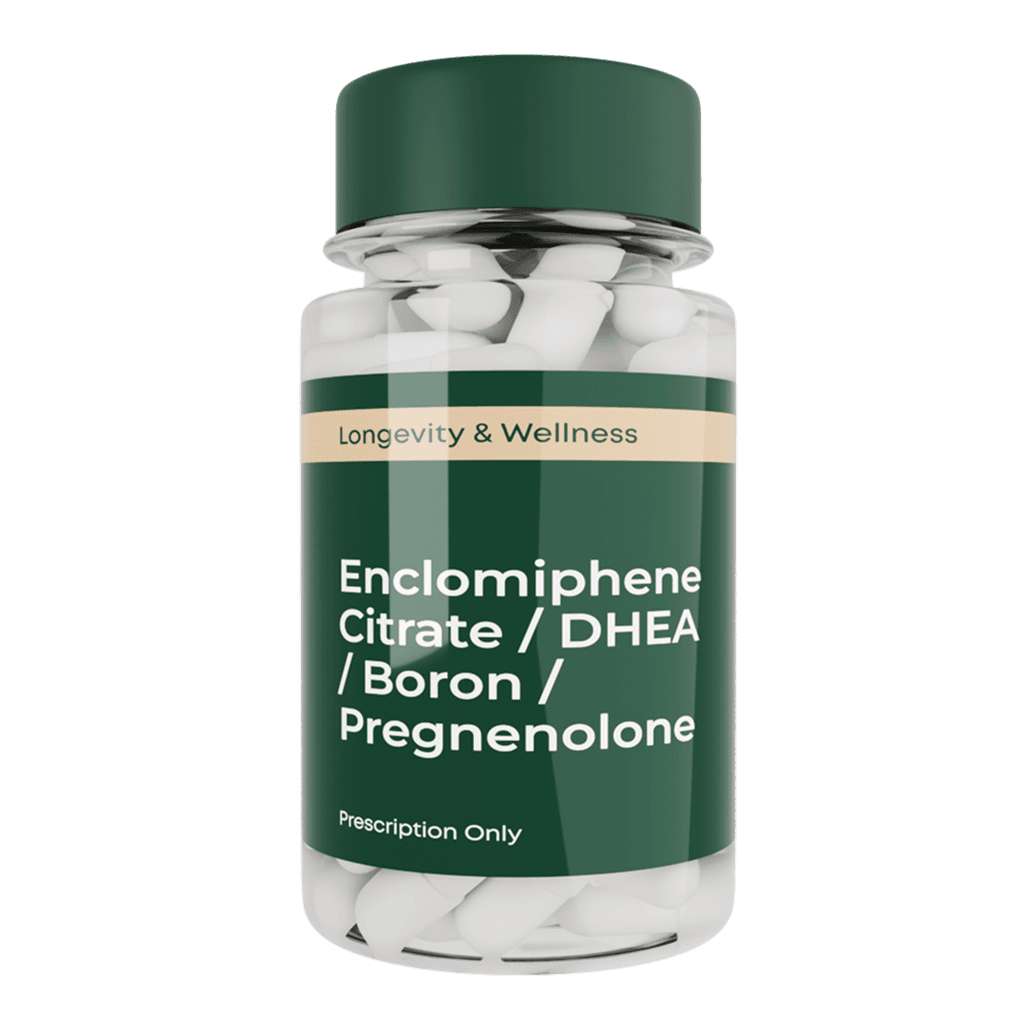 Enclomiphene Citrate / DHEA / Boron / Pregnenolone Oral Dissolving Tablets