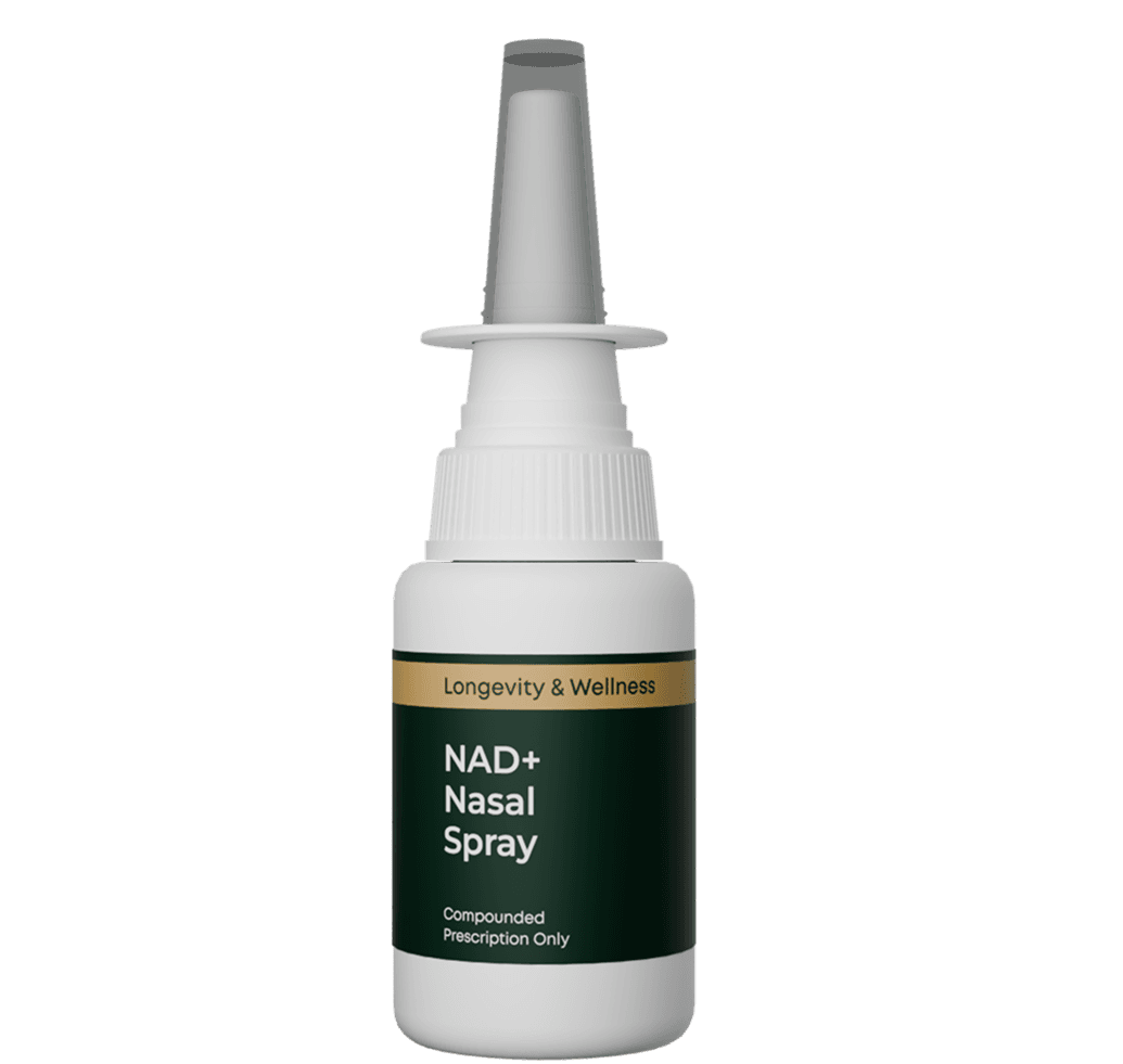 Nicotinamide Adenine Dinucleotide ( NAD+ ) Nasal Spray