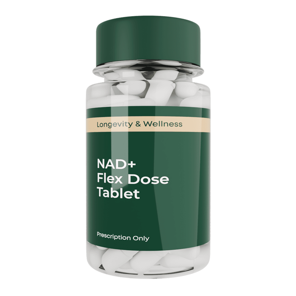 Nicotinamide Adenine Dinucleotide ( NAD+ ) Flex Dose Tablets